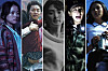 From left: ″The Wailing″ (2016), ″Train to Busan″ (2016), ″The Housemaid″ (1960), “Gonjiam: Haunted Asylum” (2018) and “Memento Mori” (1999). [SCREEN CAPTURE]
