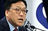 Financial Services Commission Chairman Kim Byung-hwan speaks during a press briefing at the Seoul Government Complex in Jongno District, central Seoul, on May 7. [YONHAP]