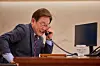 President Lee Jae-myung speaks by phone with Australian Prime Minister Anthony Albanese at the presidential office in Seoul on June 12, 2025. [PRESIDENTIAL OFFICE]