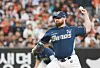 NC Dinos pitcher Logan Allen pitches during a KBO game against the Hanwha Eagles at Daejeon Hanwha Life Ballpark in Daejeon on April 18. [NEWS1]