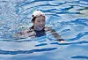 This is me hours later, excited to be completing my final mission of the day, swimming in the lazy river pool in Ttukseom Hangang Park in eastern Seoul on May 30. [PARK SANG-MOON]