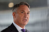 Richard Marles, Australian Deputy Prime Minister and Minister for Defence, speaks during an announcement at the Royal Australian Navy base HMAS Kuttabul, in Sydney, Australia on Sept. 10. [REUTERS/YONHAP]