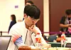 Korean Go player Shin Jin-seo defeats Japan's Ryo Ichiriki to win bronze at the Asian Games on Thursday. [JOINT PRESS CORPS]