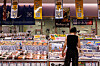 Japanese imports of seafood are seen in a supermarket in Hong Kong on July 12, 2023. [REUTERS/YONHAP]
