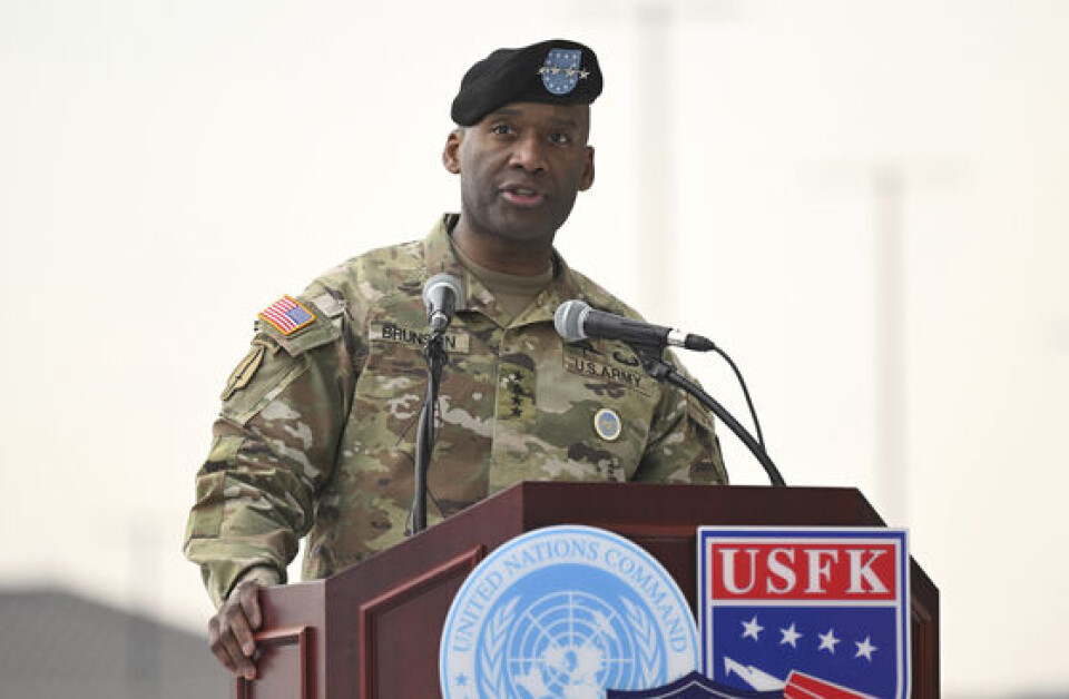 Usfk Command Structure USFK commander general stresses importance of joint operations plan ...