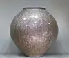 A moon jar created by Sohn using the cut-out inlay technique [PARK SANG-MOON]