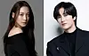 Actors Claudia Kim, left, and Ahn Bo-hyun [YG ENTERTAINMENT, FN ENTERTAINMENT]