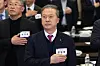 Yang O-bong, the chairman of the Korean Council for University Education, attends the annual council meeting with university presidents on Jan. 22. [NEWS1]
