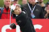 Korea's Kim Hyo-joo plays off the 1st tee during the Women's Scottish Open at the Dundonald Links, Irvine, Scotland, July 27. [AP/YONHAP]