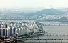 A view of apartments in central Seoul from Seoul Sky, the observatory at the top of the Lotte World Tower in Songpa District, southern Seoul, on June 29. [YONHAP]