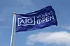 This photo provided by the R&A shows a flag bearing the logo of the AIG Women's Open at Royal Porthcawl Golf Club in Porthcawl, Wales, on July 28. [YONHAP]