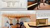 Pictures show designs for Bouddakham Phavina's ″A Garden of Joys″ project and a miniature of the buildings. [BOUDDAKHAM PHAVINA]