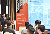 LG Innotek CTO Noh Seung-won explains the company’s technology roadmap at the Inno Connect recruitment event held recently at the Hyatt Regency Hotel in Chicago. [LG INNOTEK]