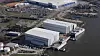 Aerial view of Austal’s U.S. shipyard in Alabama