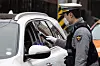 Police check vehicles for drunk or drug-impaired driving on a street in Seodaemun District, western Seoul on March 5. [NEWS1]