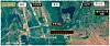 This satellite imagery, provided by South Korea's Ministry of Unification on April 30, shows signs of North Korea and Russia preparing to start the construction of a road bridge linking the two nations across the Tumen River. [YONHAP]