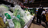 The photo shows produce at a large supermarket in Seoul on July 15. [NEWS1]