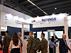 This photo, provided by the Defense Acquisition Program Administration on Sept. 3, shows a booth for Korean defense products at the 2025 International Defense Industry Exhibition in Kielce, Poland. [YONHAP]