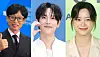 Celebrities who donated money to help Korea recover from the flood, from left: Entertainer Yu Jae-seok, actor Yim Si-wan and singer and actor Kim Se-jeong [YONHAP, NEWS1]