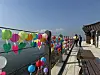 Visitors hang wish lanterns at Ganwolam Hermitage in Seosan [YIM SEUNG-HYE]