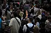 Passengers wait at Humberto Delgado airport after most of the boarding controls resumed operations following a major blackout, in Lisbon, Portugal, on April 19. [EPA/YONHAP]