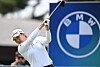 Australia's Minjee Lee tees off on the 6th hole during the final round of the 2023 BMW Ladies Championship at Seowon Valley Country Club's Seowon Hills in Paju, Gyeonggi on Sunday. [AFP/YONHAP]