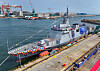 HD Hyundai Heavy Industries held a launching ceremony of a patrol vessel, Diego Silang, at its Ulsan shipyard on March 27. [HD HYUNDAI]
