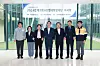 HD Hyundai Chairman Kwon Oh-gap, far left, poses for the photo with former Labor Minister Lee Ki-kwon, fourth from left, HD Hyundai Heavy Industries (HD HHI) Noh Jin-yul, far right, at the first board of directors' meeting for the HD Hyundai HeeMang Foundation at the HD HHI's Ulsan headquarters on Monday. [HD HYUNDAI]