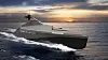 A rendered image of Tenebris, an unmanned surface vessel, under joint development by HD Hyundai Heavy Industries and Palantir Technologies [HD HYUNDAI]