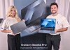 Models show off Samsung Electronics' new Galaxy Book6 Pro products at CES 2026 in Las Vegas on Jan. 5. [SAMSUNG ELECTRONICS]