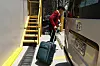 A Honduran migrant who returned voluntarily from the United States walks after arriving at Ramon Villeda Morales Airport in San Pedro Sula, Honduras, on May 19. [AP/YONHAP]