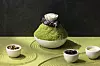 Matcha bingsu at Grand Hyatt Seoul in Yongsan District, central Seoul [GRAND HYATT SEOUL]
