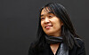 Han Kang speaks at a press conference at Stockholm, Sweden, on Dec. 11, 2024. [YONHAP]