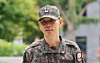 Maj. Gen. Kim Yong-dae, the former head of the Drone Operations Command, appears for questioning by a special counsel team at the Seoul High Prosecutors Office in southern Seoul on Sept. 18, 2025. [YONHAP]