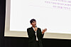 Lee Se-dol, a Go grandmaster and a professor at Ulsan National Institute of Science and Technology, talks during a special lecture to university freshmen held on Feb. 24. [ULSAN NATIONAL INSTITUTE OF SCIENCE AND TECHNOLOGY]