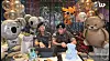 BTS members RM, left, and V during a livestream on fan community platform Weverse on June 10, the day they were discharged from their military duties [SCREEN CAPTURE]