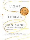 The cover image released by Hogarth showing 'Light and Thread' by Han Kang. [AP/YONHAP]