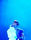 G-Dragon performs at Head in the Clouds Los Angeles on May 31. [GALAXY CORPORATION]