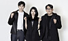 Actors Kim Seon-ho, left, and Bae Suzy, center, are the lead actors in a new drama series ″Delusion″ on Disney+, directed by Han Jae-rim, right. [JOONGANG ILBO]