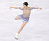 Lee Hae-in of Korea performs her short program during the women's singles figure skating competition at the 2026 Winter Olympics at the Milano Ice Skating Arena in Milan on Feb. 17.  [YONHAP]