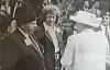Alan Guy MBE, who served from January 1952 to September 1953 as a sergeant in the Royal Army Medical Corps, meets Queen Elizabeth II during her visit to Korea in 1999. [ALAN GUY MBE]