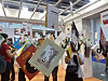 Visitors look at Korean children's books at the 61st Bologna Children’s Book Fair in Italy on April 9, 2024. [JOONGANG ILBO]