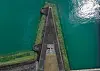 Korean artist Boo Ji-hyun's sculpture ″The Home″ installed at Uno Port in Japan’s Setouchi region for the 2025 Setouchi Triennale [BOO JI-HYUN]