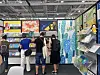Visitors look at Korean children's books at the 61st Bologna Children’s Book Fair in Italy on April 9, 2024. [JOONGANG ILBO]