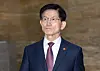 Minister of Employment and Labor Kim Moon-soo attends a plenary session at the National Assembly in Yeouido, western Seoul, on April 3. [NEWS1]