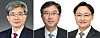 President Lee Jae Myung nominated, from left, Kim Sang-hwan, a former Supreme Court justice, as the chief of the Constitutional Court, Oh Young-joon, a senior judge at the Seoul High Court, as a Constitutional Court justice, and Lim Kwang-hyun, a lawmaker from the ruling Democratic Party, as commissioner of the National Tax Service. [YONHAP]