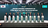 KT&G CEO Bang Kyung-man, fifth from left, Almaty Gov. Marat Sultangaziev, sixth from left, and Korean Ambassador to Kazakhstan Cho Tae-ick, seventh from left, pose for a photo following an opening ceremony on April 22 for the tobacco firm's new factory in Kazakhstan that is set to become the company's production hub for the Eurasian market. [KT&G]