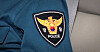 The Korean police's logo as seen on an officer [YONHAP]