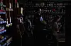 People queue to pay in cash at a supermarket during a massive power outage in Pamplona, northern Spain, on April 28. [AP/YONHAP]