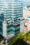 Boy band Seventeen is celebrating the 10th anniversary since its debut through decorating the HYBE headquarters and surrounding area in Yongsan District, central Seoul. [PLEDIS ENTERTAINMENT]